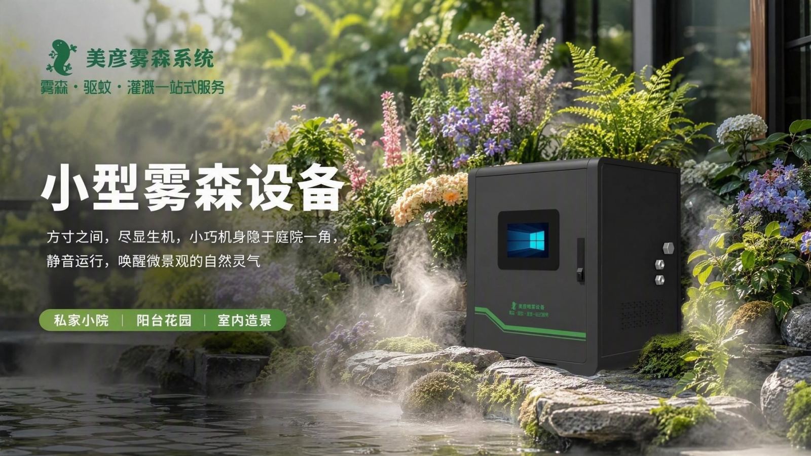 巴音郭楞花园庭院驱蚊系统